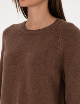 Kahverengi Comfort Fit Y_n Kar___ml_ Kazak - Pierre cardin фото 7