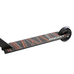 Самокат трюковый ROCKET,колеса PU/пластик 100 мм,ABEC 7, черный