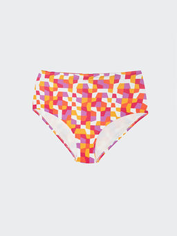 Kad?n Desenli Bikini Alt