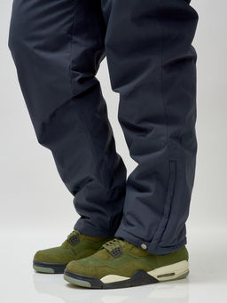 Горнолыжный костюм мужской зимний темно-серого цвета 392TC - Leifensh фото 29