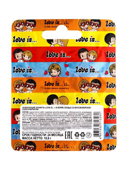 Цена за 3 шт. Освежающие конфеты Love is, со вкусом морской соли и маракуйи в блистере, 10.8 г