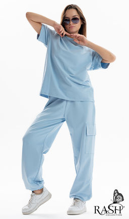 Костюм "Вайб" голубой Цвет:как на фото