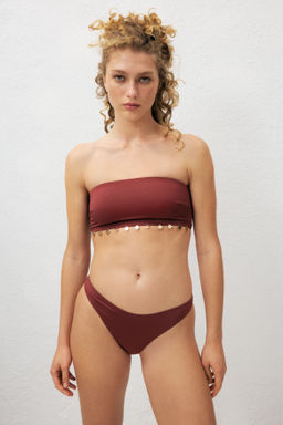 Top de bikini bandeau con relleno - H&m фото 6