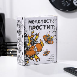 Подарочный набор Молодость простит, термостакан, планер, открытка, носки - Svoboda voli фото 5