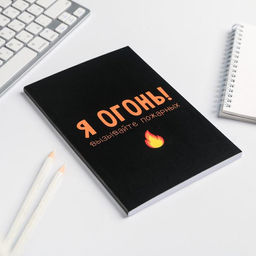 Ежедневник в мягкой обложке А5, 80 л Я огонь! Вызывайте пожарных - Artfox фото 2