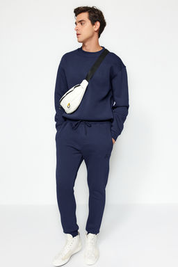 TRENDYOL MAN Antrasit %100 Pamuk Regular/Normal Kesim Harf Nak?sl? Jogger Esofman Alt? TMNAW24EA00014 - Trendyolmilla фото 14