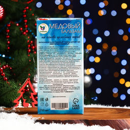 Новогодний медовый бальзам алтайский Иммуно-витаминный, 250 мл - Vitamuno фото 3