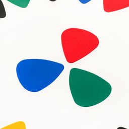 Медиаторы 0.46 мм, набор 20 штук, МИКС