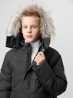 ВК 36110/1 ГР пальто для мал - Crockid фото 3