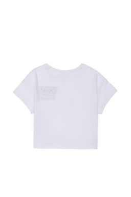 U. S. Polo Assn Белая футболка с круглым вырезом для девочек - U.s. polo assn фото 15