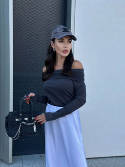 Джемпер AURA 2177-164 темно-серый, графит