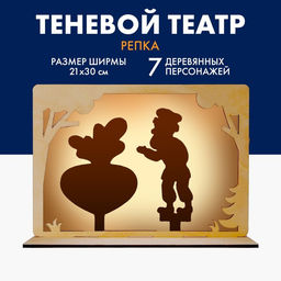Театр теней для детей Репка, с ширмой