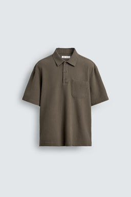STRUCTURED POLO SHIRT - Zara фото 6