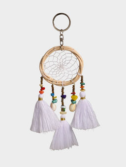 Брелок «Ловец снов», 17 см, белоснежный