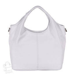 Сумка женская кожаная 8555-1 white Polina&Eiterou  в Новосибирске
