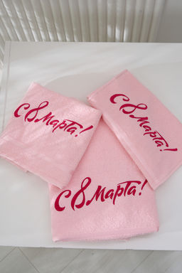 14418/14 "8 марта"полотенце махровое плотность 350гр
