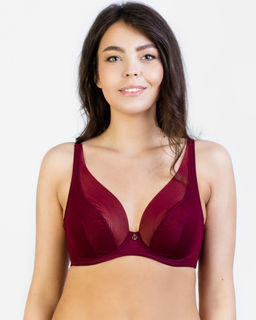 -20% Бюстгальтер Valeria 010130-1 бургундское вино