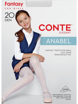 Колготки дет. ANABEL 16С-46СП р.128-152 (48/12) - natural