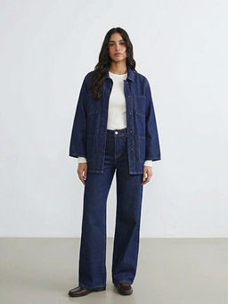 Wideleg Kad?n Jean Pantolon