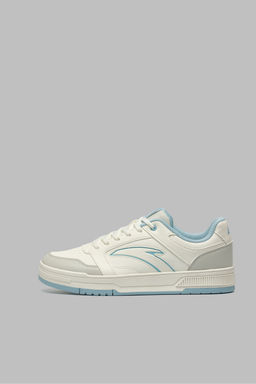 Кеды Бежевый/Туманно-Серый/Синий