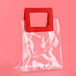 Пакет подарочный из ПВХ, красный, 17?15?8 см - UPAK LAND фото 2