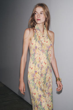 FLORAL PRINT DRESS ZW COLLECTION - Zara фото 13