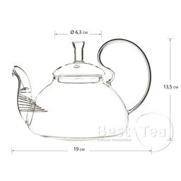 Чайник Ландыш, стекло 750 мл - Fujian Province Guang Fu Tea фото 6