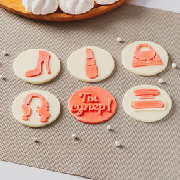 Силиконовый молд для леденцов и шоколада Женский набор, 22?11 см, ячейка d=6 см, прозрачный - Simaland фото 3