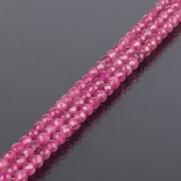 Бусины для украшений из Турмалина розового огранка