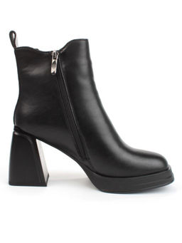 04-M3-836 BLACK Ботильоны зимние женские (натуральная кожа, натуральный мех) - Фабричный китай фото 7