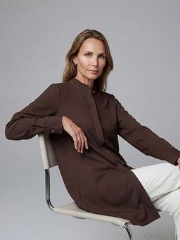 F?rf?rl? Hakim Yaka Kad?n G?mlek Tunik