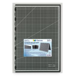Gamma DKF-01 Мат для кроя складной ПВХ 60 см х 45 см в пакете формат А2/серый