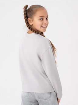 Лонгслив детский Момент серый - София фото 23