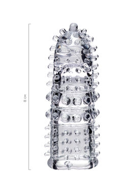 Насадка на палец A-Toys Arbo, ТРЕ, прозрачный, 8 см - Toyfa фото 7