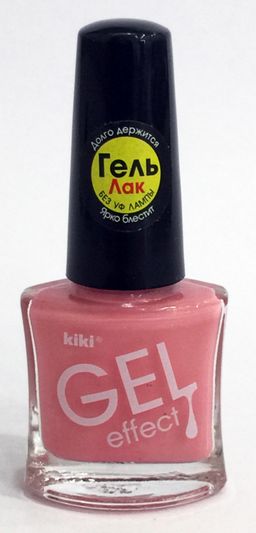 KIKI Лак для ногтей гель-эффект 031, 6 мл  фото 2
