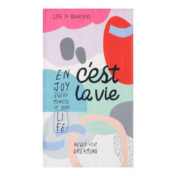 Полотенце Этель Се ля ви 40х73 см, 100% хлопок, саржа 190 г/м2  фото 3