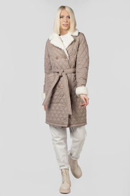 Пальто женское демисезонное (пояс) - Империя пальто фото 3