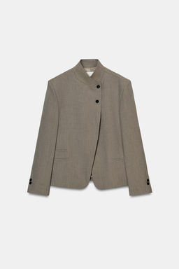 HIGH NECK BLAZER ZW COLLECTION - Zara фото 8