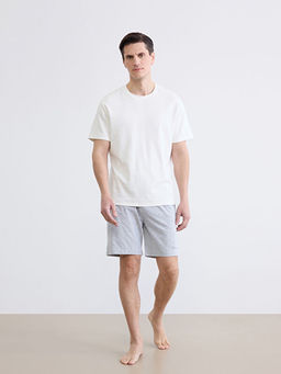 Slim Fit Erkek Pijama Alt ?ort