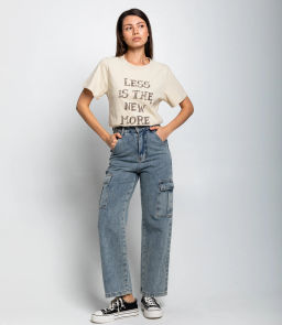 Футболка #КТ643 (1), светло-бежевый