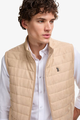 Erkek Bej Deri Ceket - U.s. polo assn фото 2
