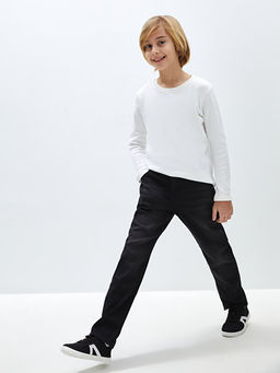 Beli Ayarlanabilir Lastikli Erkek ?ocuk Jean Pantolon