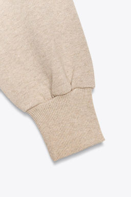 BALLOON CROPPED SWEATSHIRT - Zara фото 7