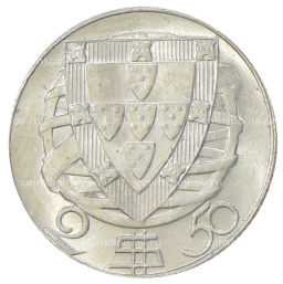 2,5 эскудо 1951 года Португалия