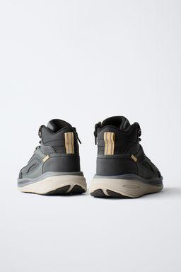 TECHNICAL HIGH-TOP SNEAKERS - Zara фото 5