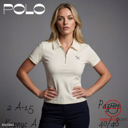 Женские футболки поло оверсайз - Bruno фото 4