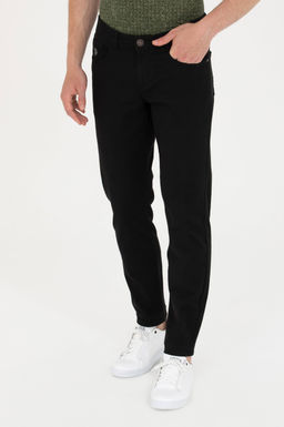 U. S. Polo Assn / Мужские черные брюки из плотной ткани - U.s. polo assn фото 2