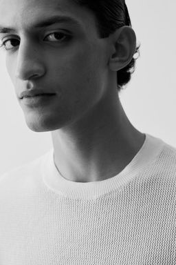 Camiseta tejida Slim Fit - H&m фото 3