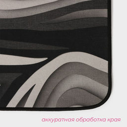 Коврики для ванной и туалета Доляна «Песок», 2 шт: 50×80 см, 50×40 см