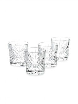 Набор стаканов низких для виски ВРЕМЯ ДЕГУСТАЦИЙ 4шт 300мл